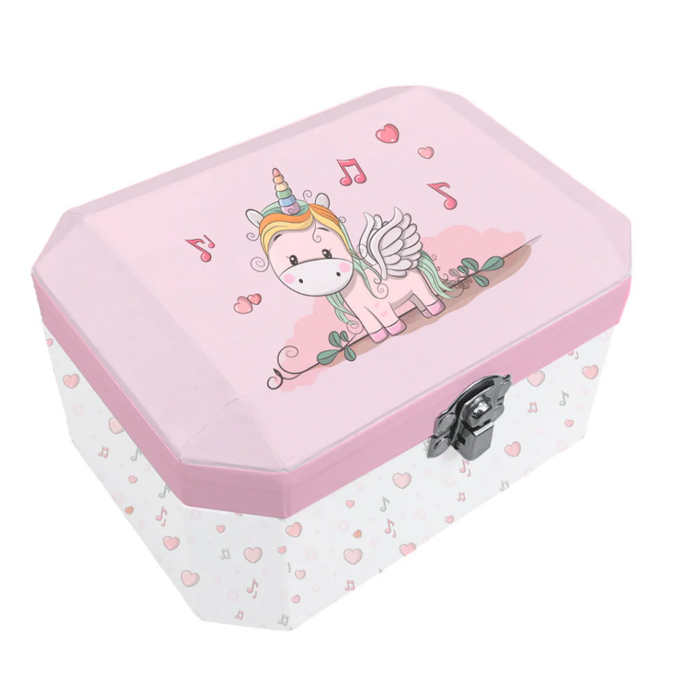 Musiikkilaatikko yksisarvisen kanssa