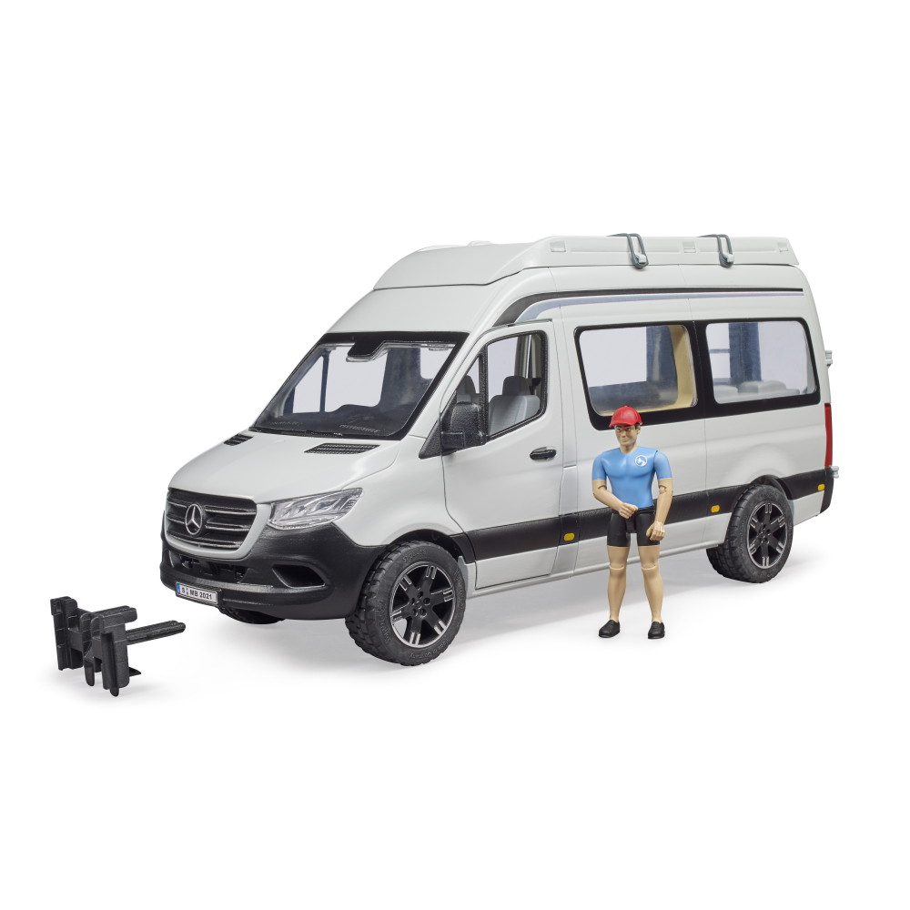 Bruder MB Sprinter Camper with driver