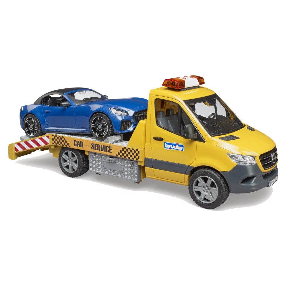 Bruder MB Sprinter Car transporter with L&S module