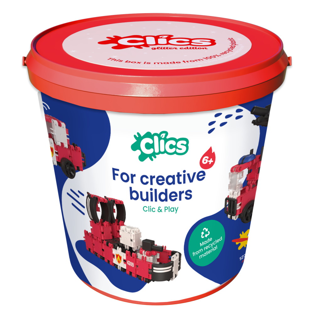 Clics Bucket 8 in 1 - Fire Brigade