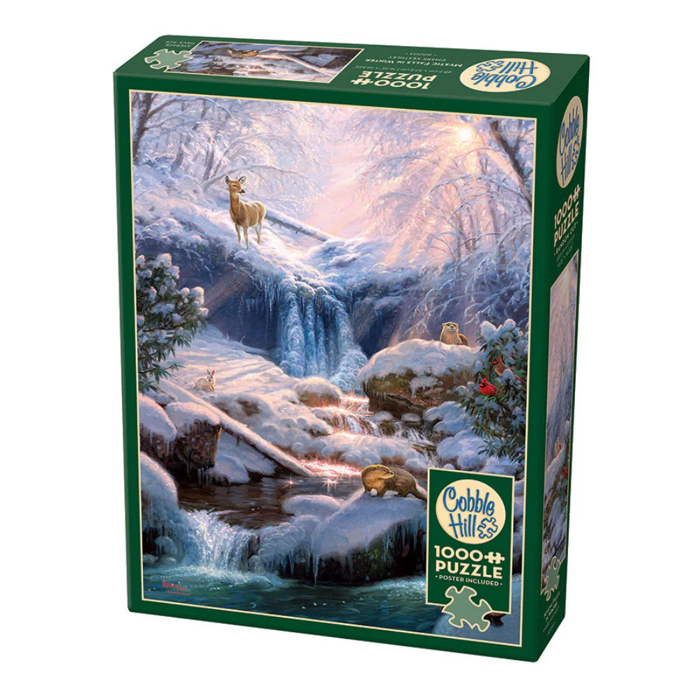 Cobble Hill Pussel - Mystic Falls in Winter 1000 Palaa