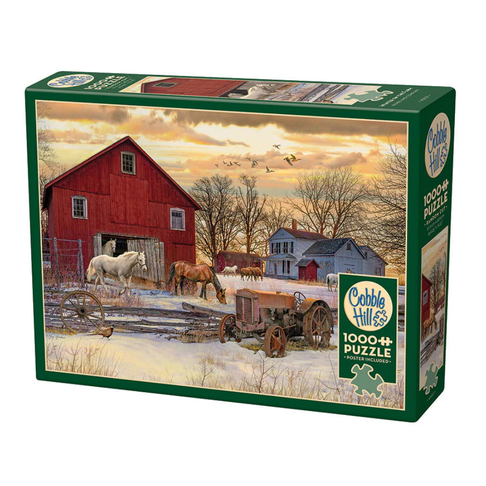 Cobble Hill Pussel - Winter on the Farm 1000 Palaa