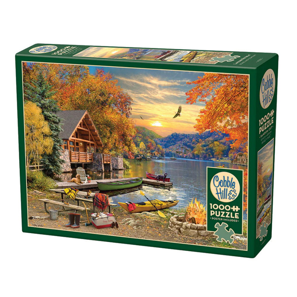Cobble Hill Pussel - Lakeside Retreat 1000 Palaa