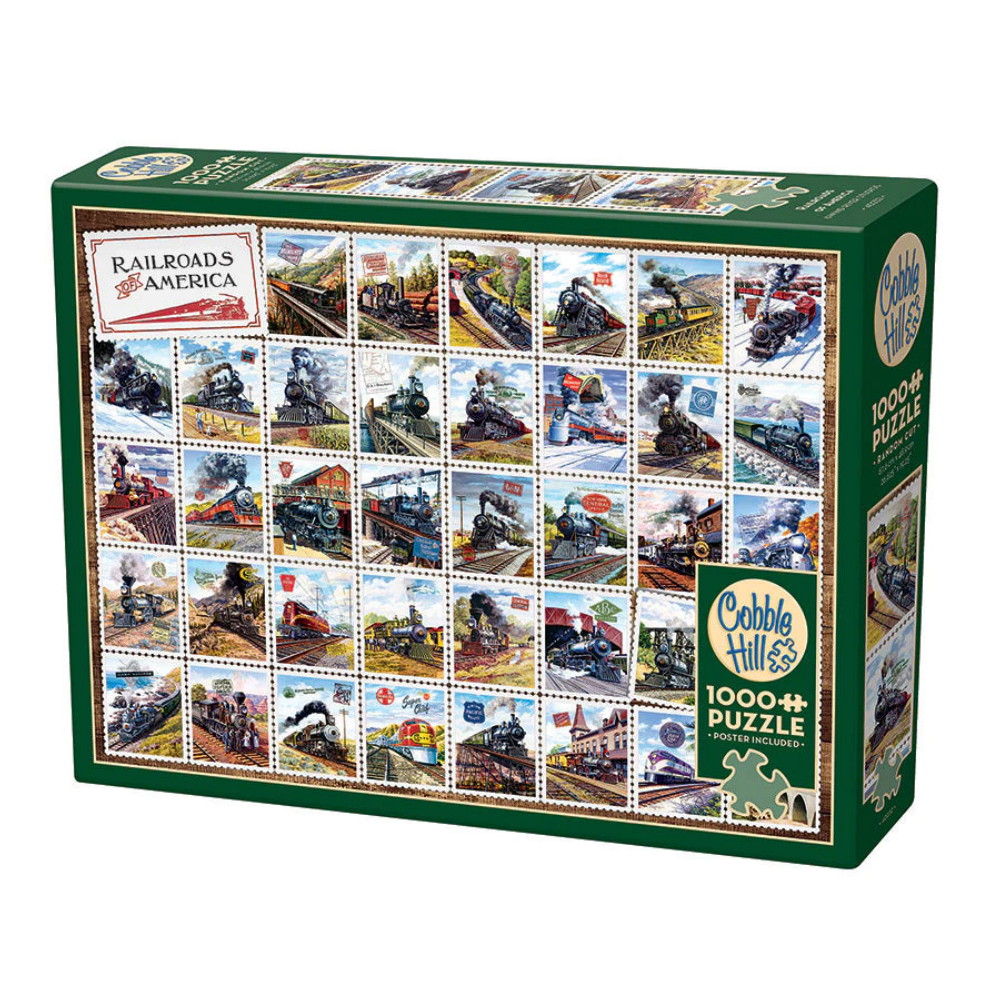 Cobble Hill Pussel - Railroads of America 1000 Palaa