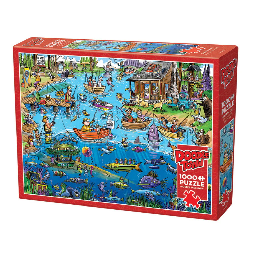 Cobble Hill Pussel - Gone Fishing 1000 Palaa