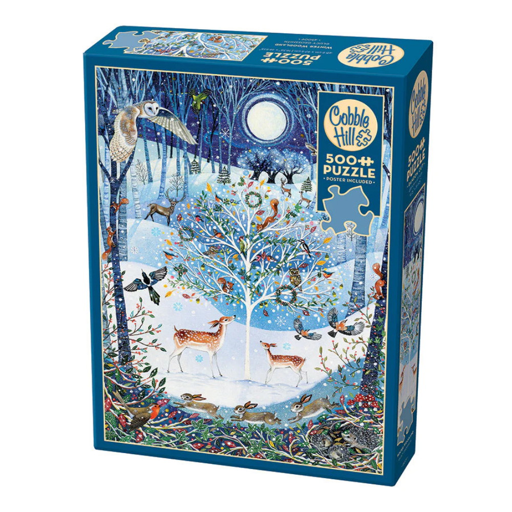 Cobble Hill Pussel - Winter Woodland 500 Palaa
