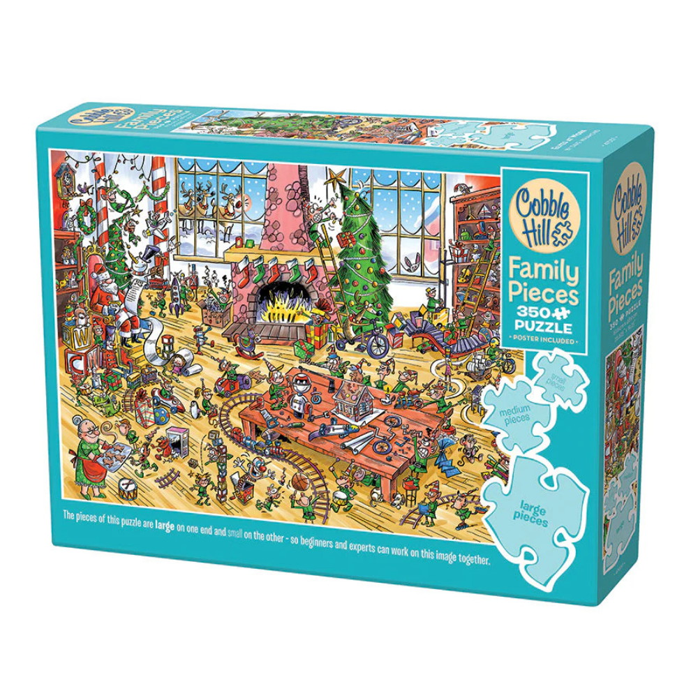 Cobble Hill Pussel - Elves at Work 350 Palaa