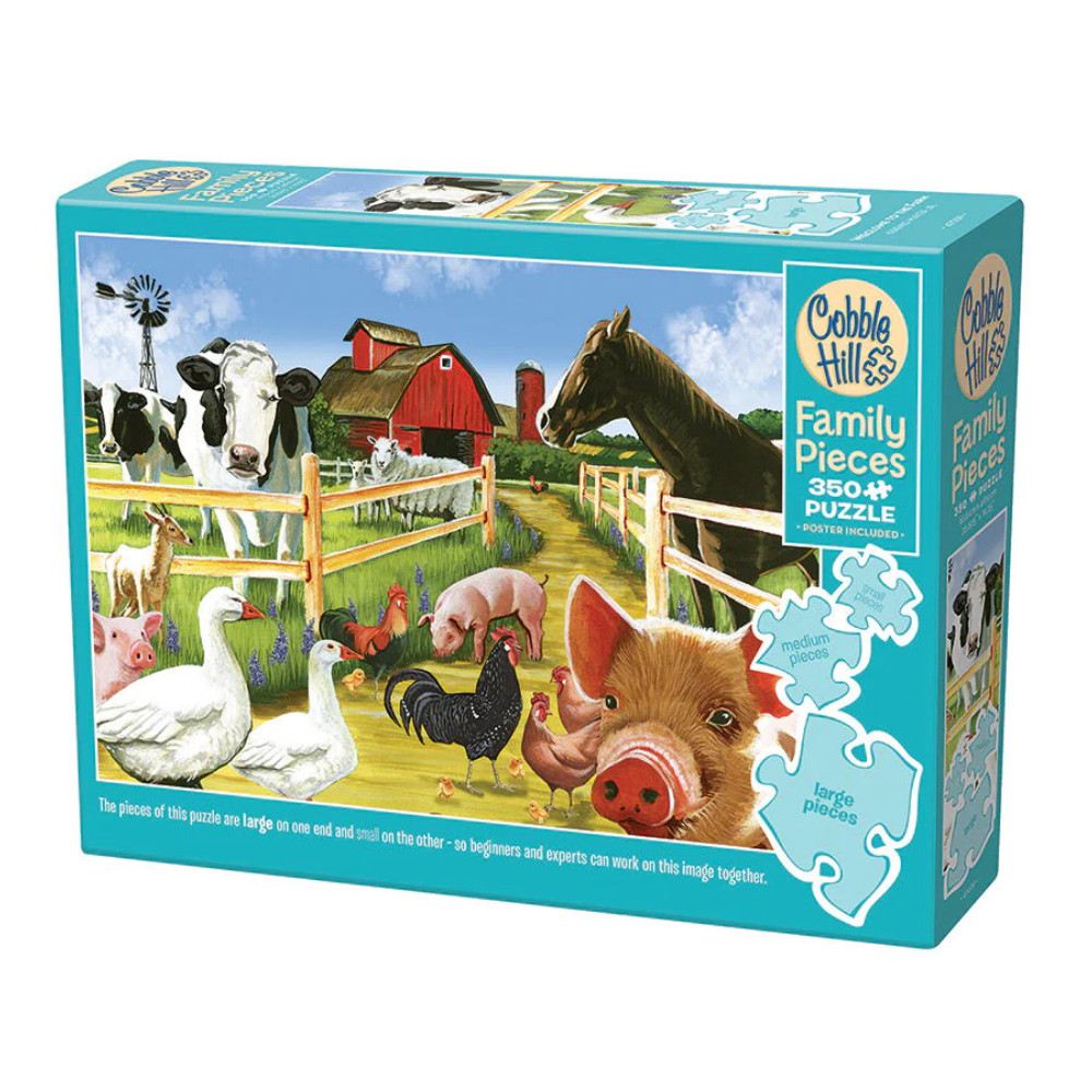 Cobble Hill Pussel - Welcome to the Farm 350 Palaa