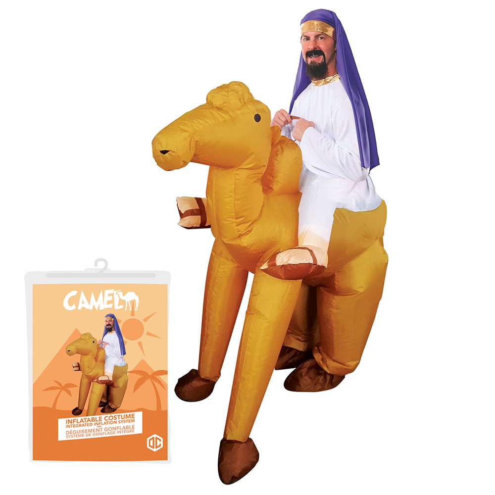 Puhallettava Camel Naamiaisasu