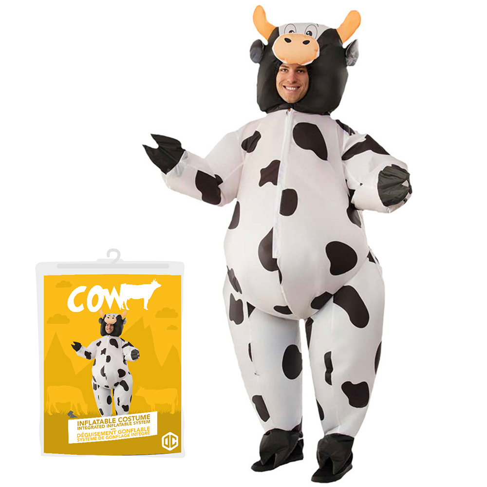 Puhallettava Cow Naamiaisasu