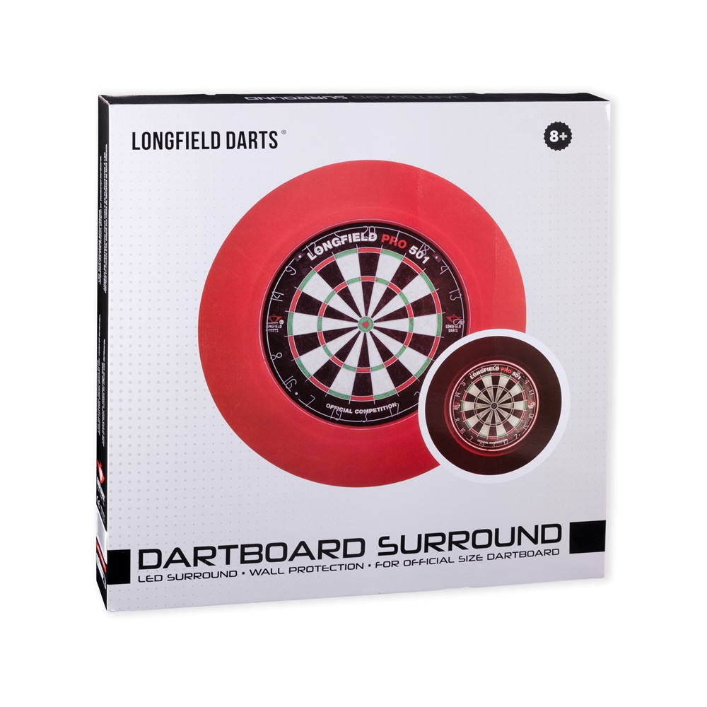 LED Dartsurround Punainen