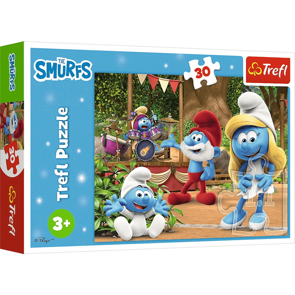 Trefl: The Smurfs 30 Palaa