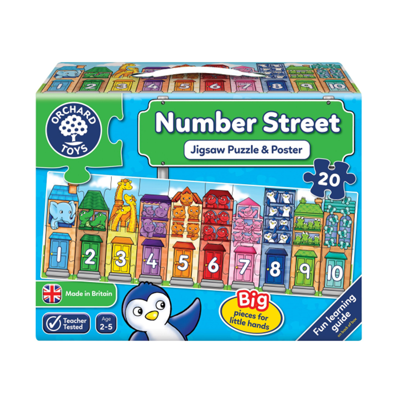 Number Street Palapeli 20 Palaa