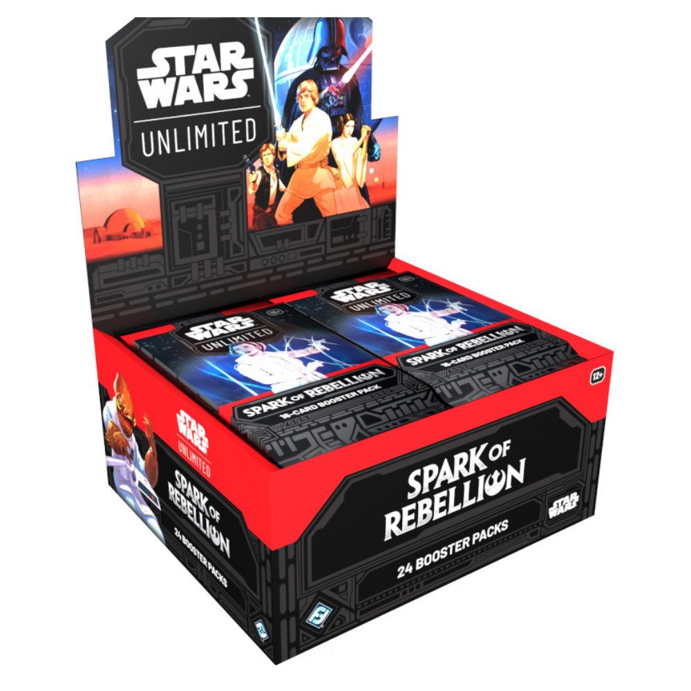 Star Wars: Unlimited - Spark of Rebellion Booster Display