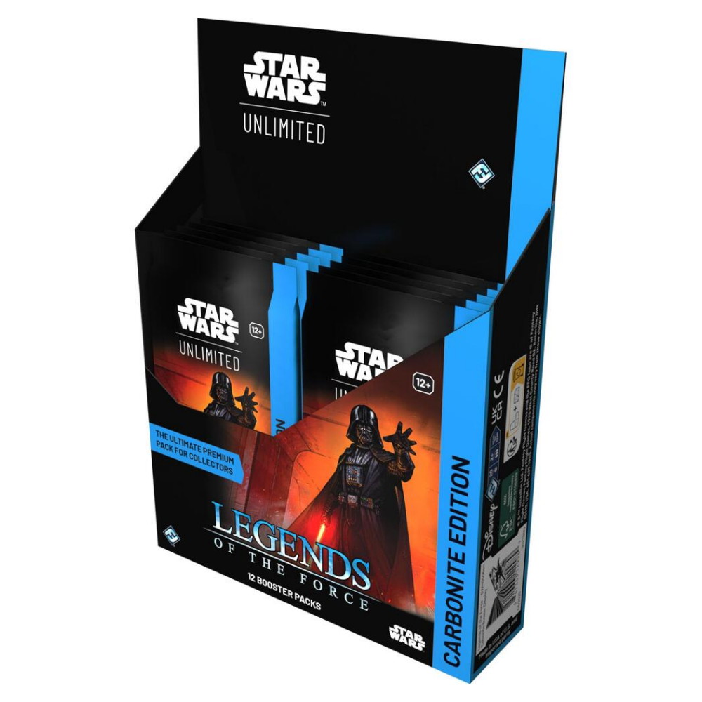 Star Wars: Unlimited - Legends of the Force Carbonite Booster Display
