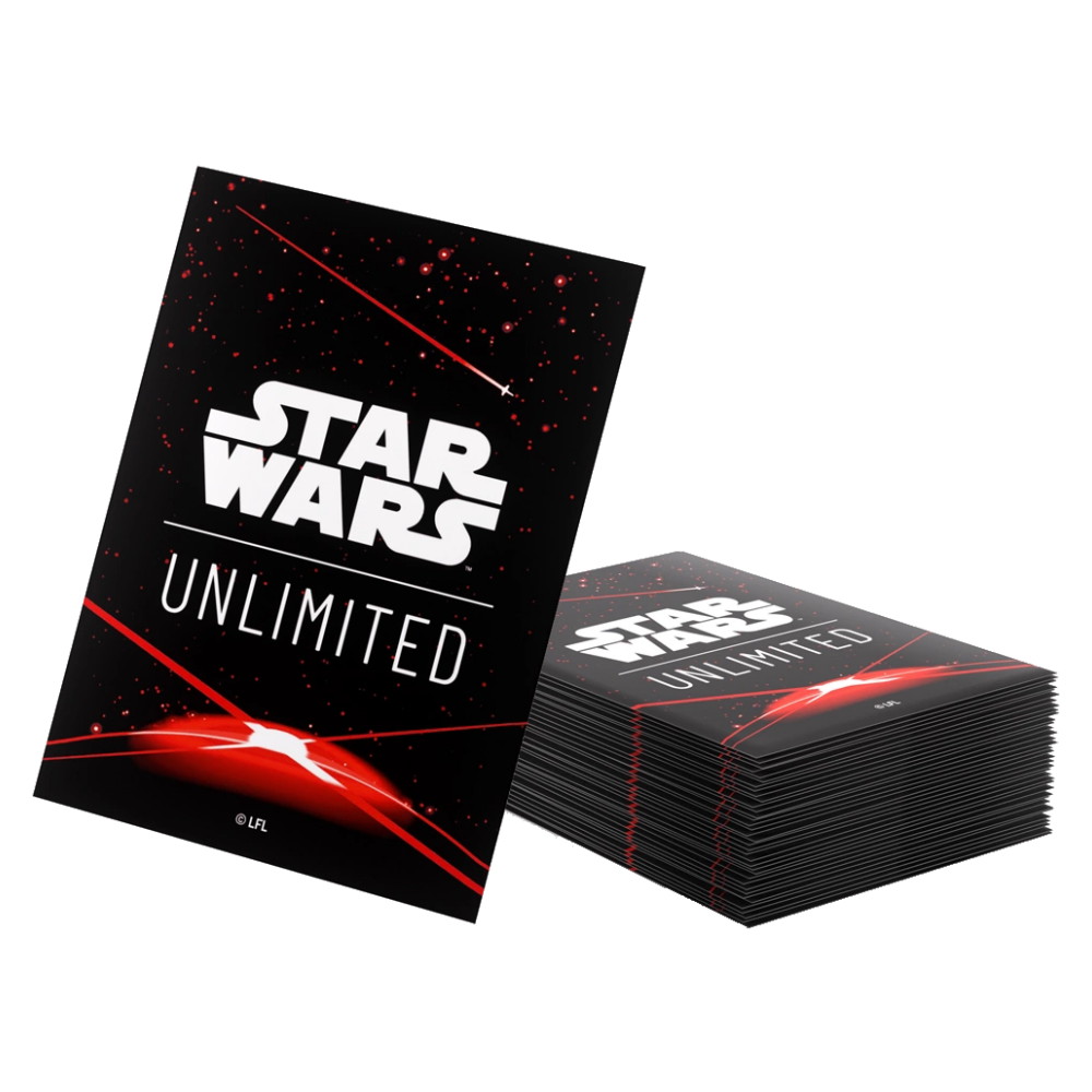 GameGenic Art Sleeves 64 x 90 mm - Star Wars Card Back Red