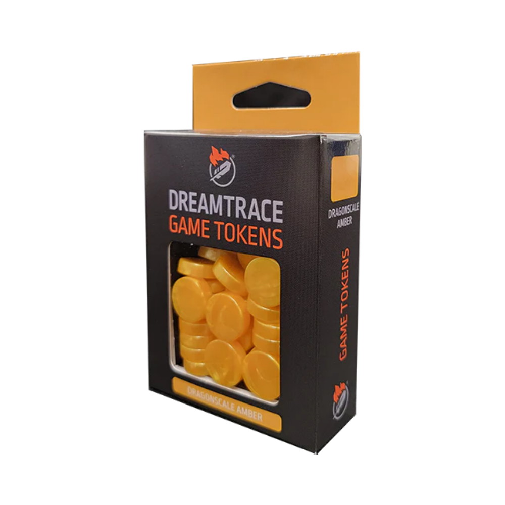 DreamTrace Game Tokens: Dragonscale Amber