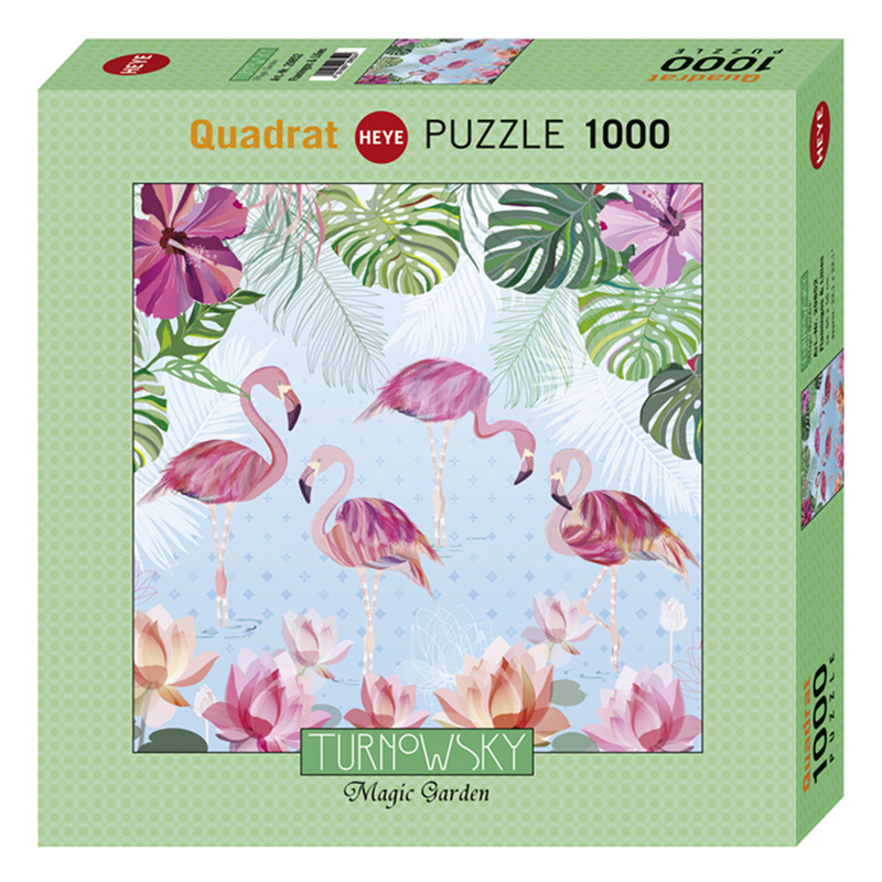 Heye : Flamingos & Lilies 1000 Palaa
