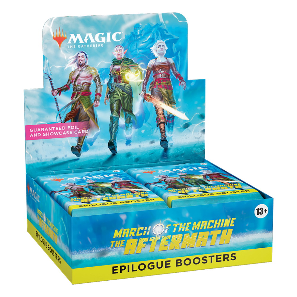 Magic: The Gathering - March of the Machine: The Aftermath: Epilogue Booster Display