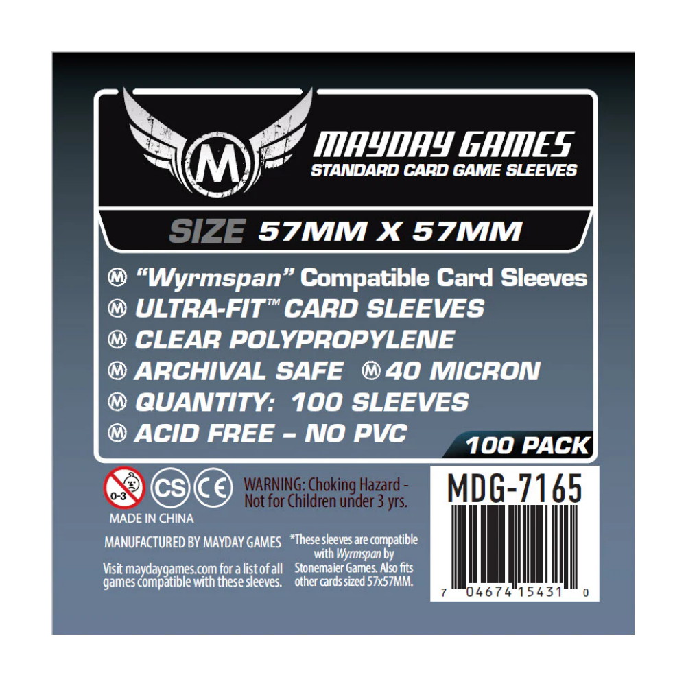 Mayday Sleeves 57 x 57 mm