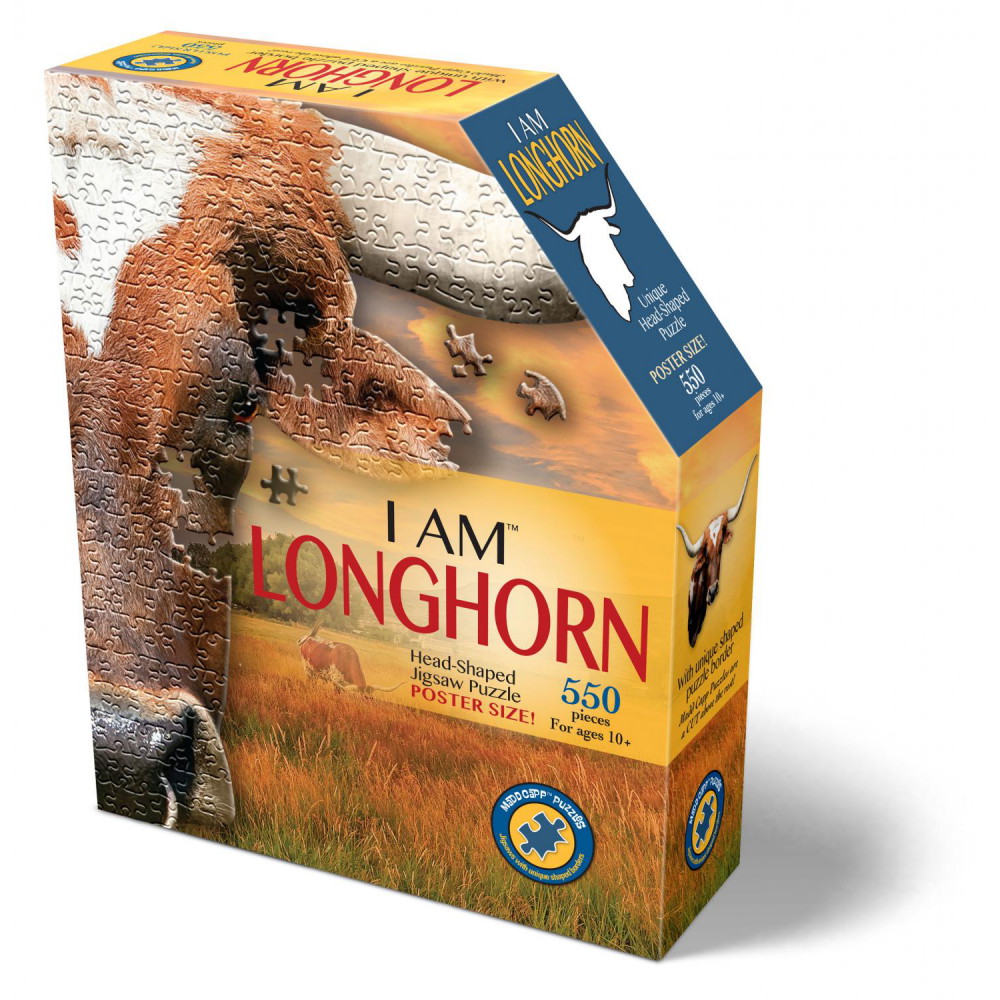 Palapeli - I Am Longhorn 550 palaa