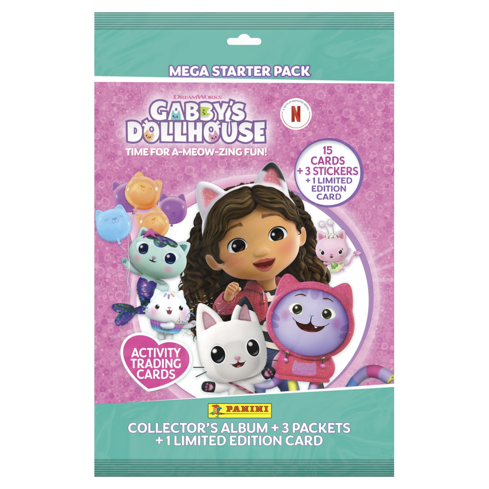 Gabby's Dollhouse Trading Cards Starter Pack
