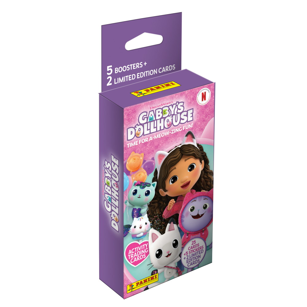 Gabby's Dollhouse Trading Cards Blister Pack