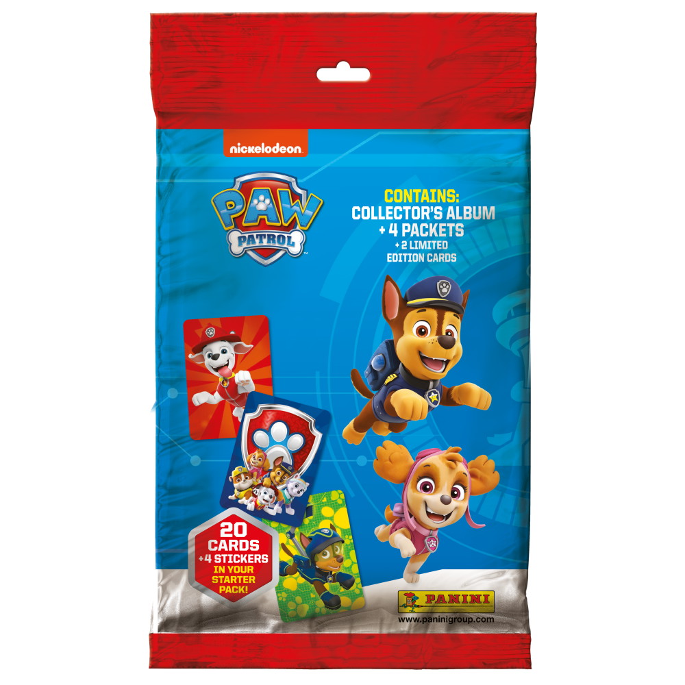 Paw Patrol Trading Cards Starter Set