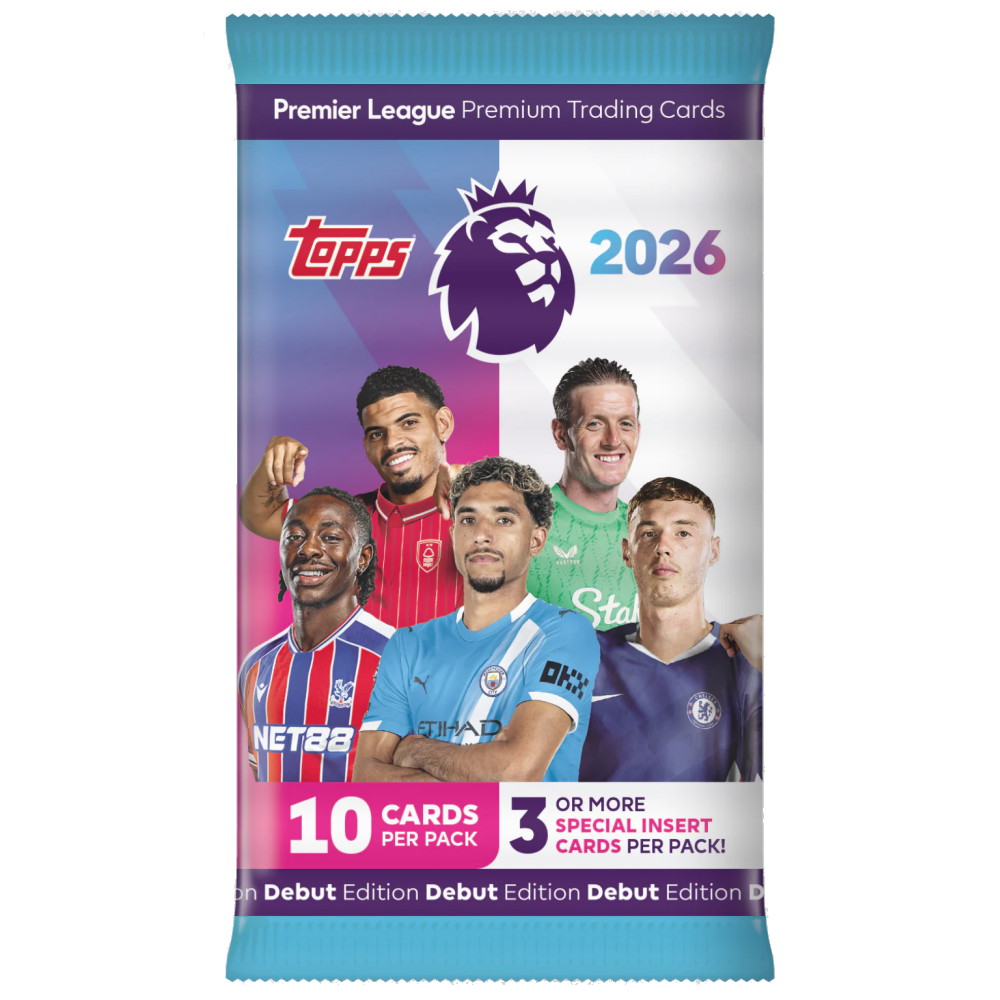 Topps Premier League Cards 2026 Booster