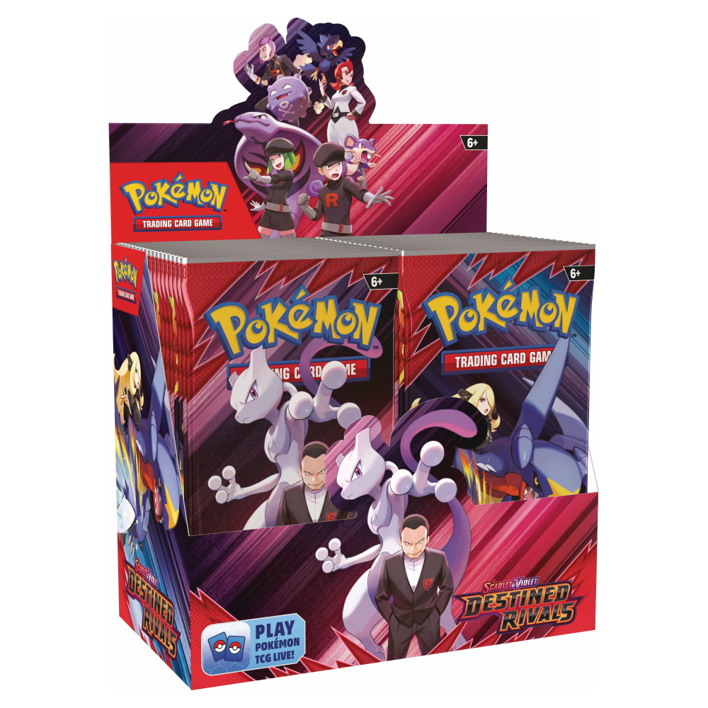 Pokémon TCG: Destined Rivals Booster Display