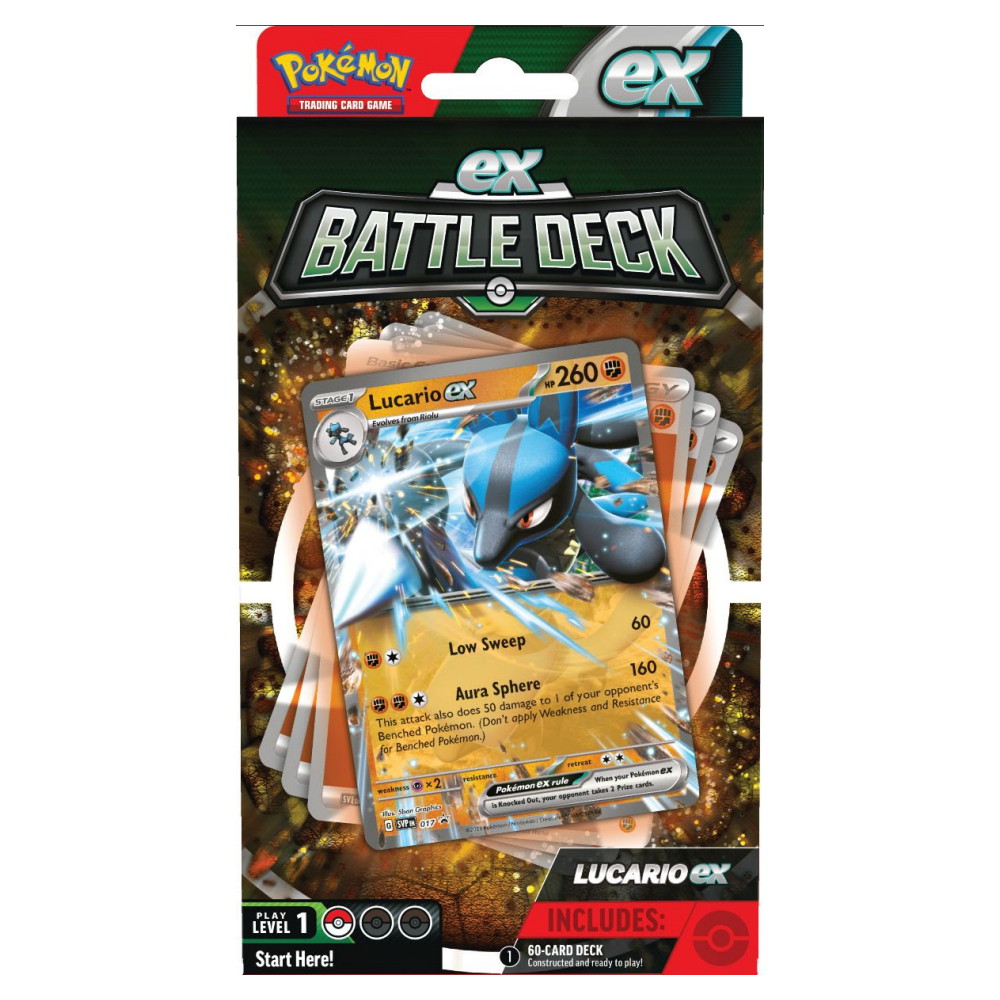 Pokémon TCG:  Battle Deck - Lucario EX