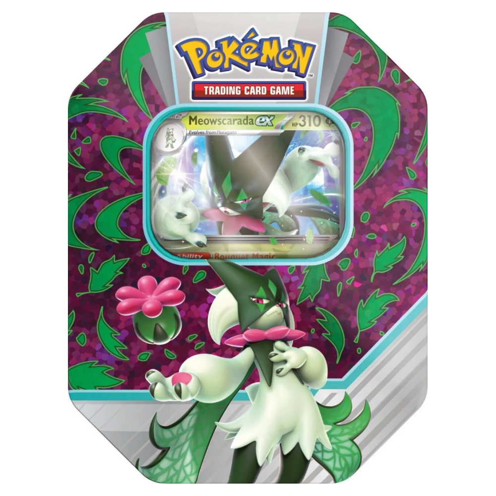 Pokémon TCG: Paldea Partners Tin - Meowscarada ex
