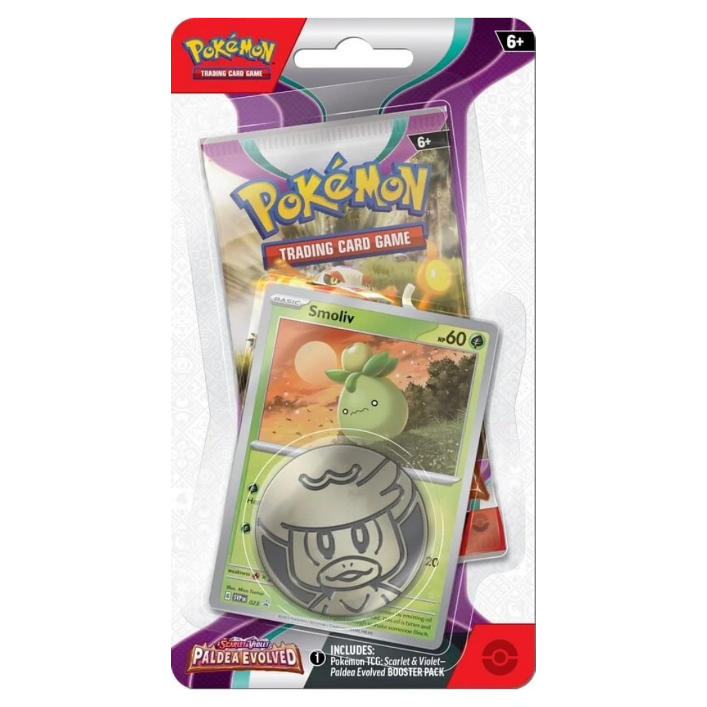 Pokémon TCG: Paldea Evolved Checklane - Smoliv