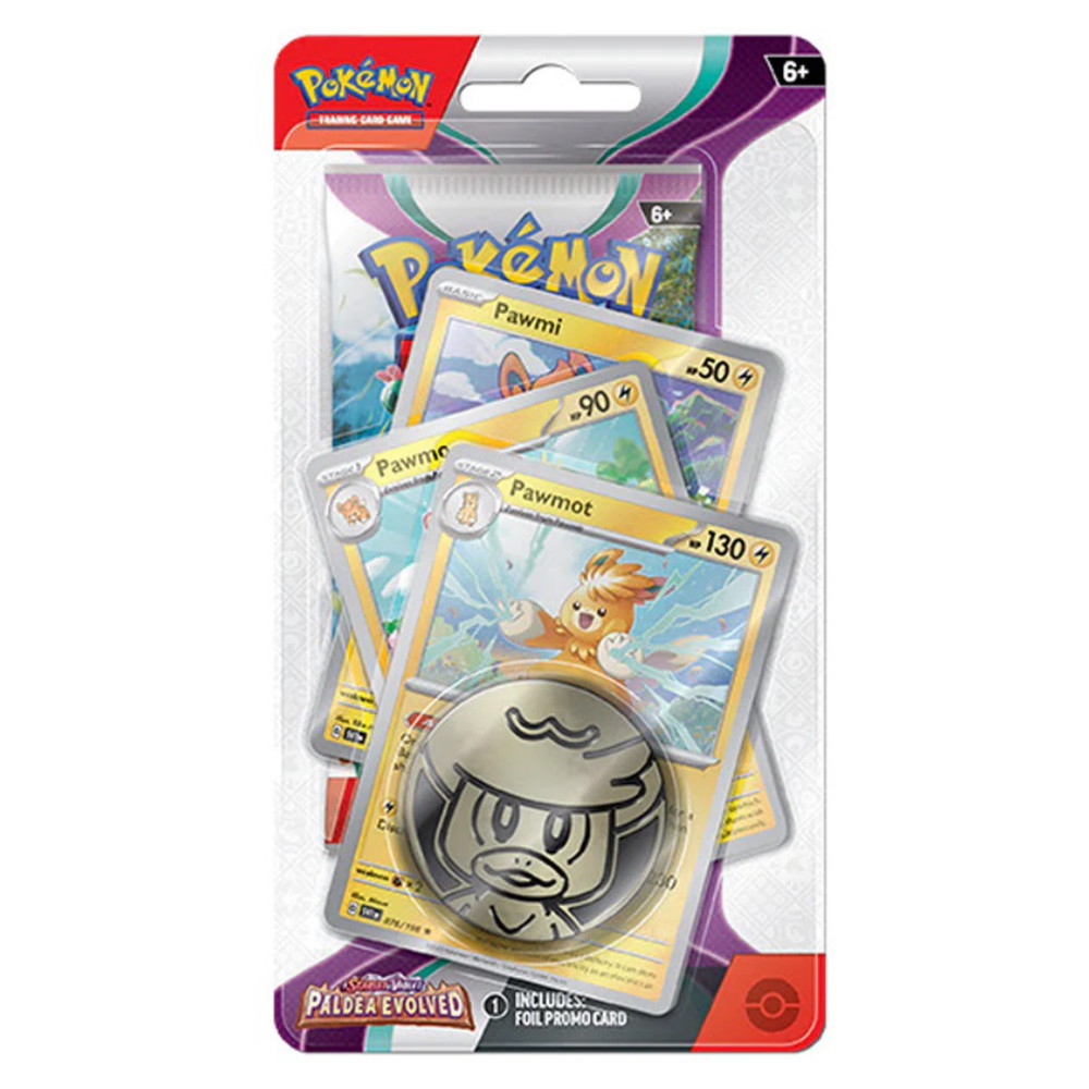 Pokémon TCG: Paldea Evolved Premium Checklane - Pawmot