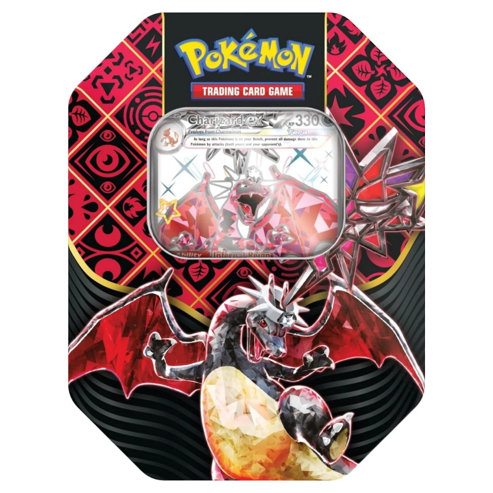 Pokémon TCG: Paldean Fates Tin - Charizard