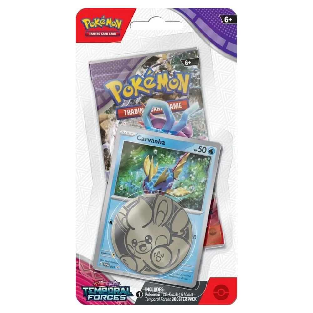 Pokémon TCG: Temporal Forces Checklane Carvanha