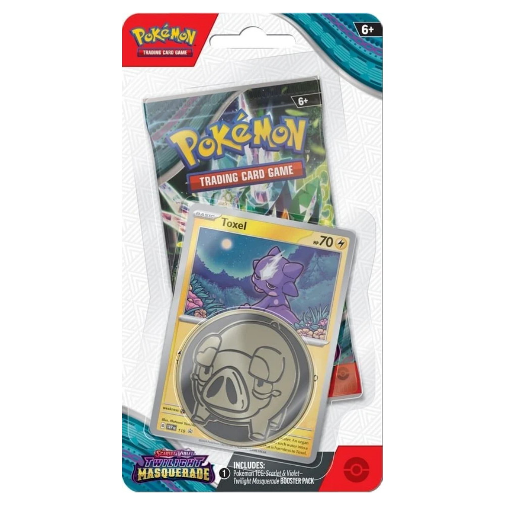Pokémon TCG: Twilight Masquerade Checklane Toxel