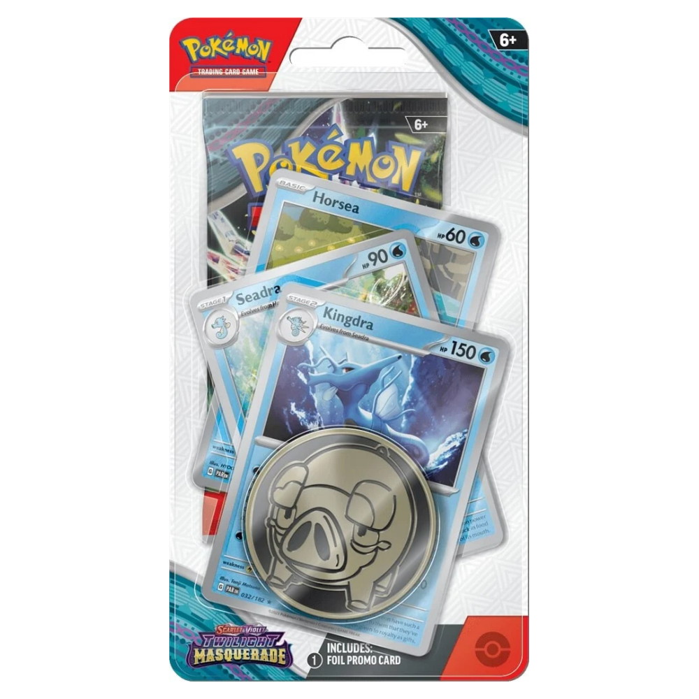 Pokémon TCG: Twilight Masquerade Premium Checklane Kingdra