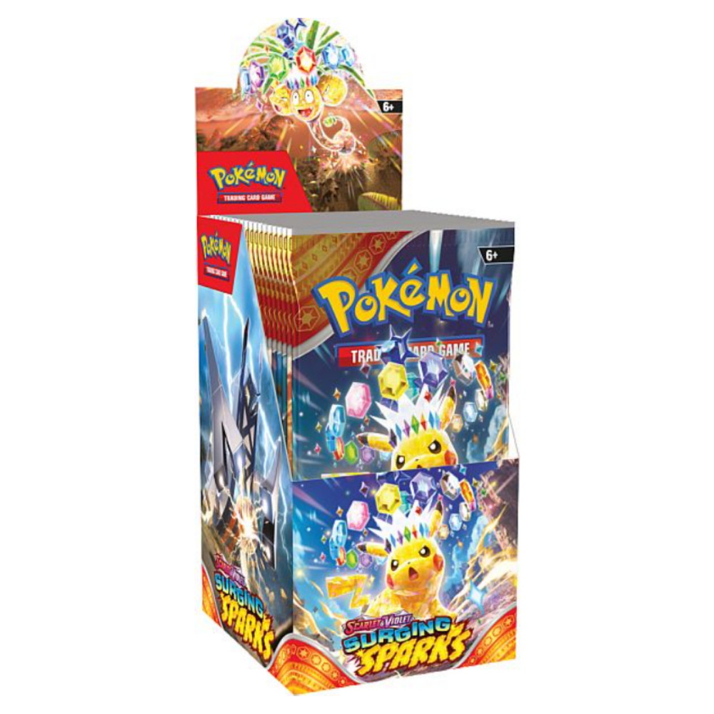 Pokémon TCG: Surging Sparks Booster Small Display