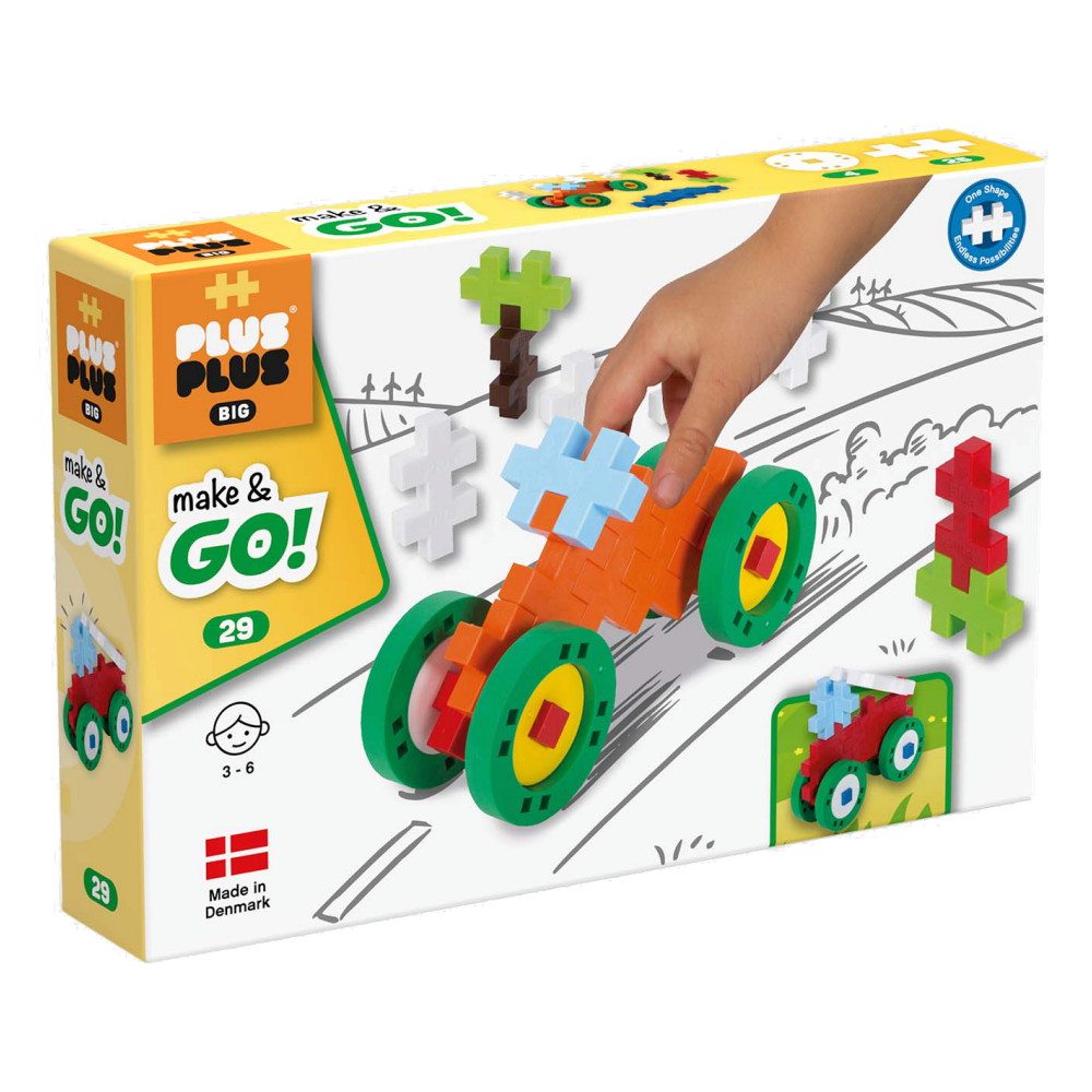 Plus-Plus - BIG Make & Go Motorbike