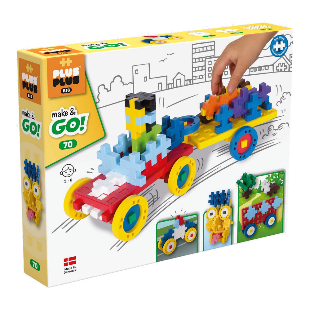 Plus-Plus - BIG Make And Go Vehicle