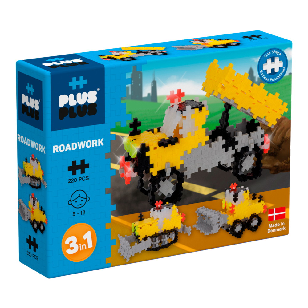 Plus-Plus - 3in1 Roadwork