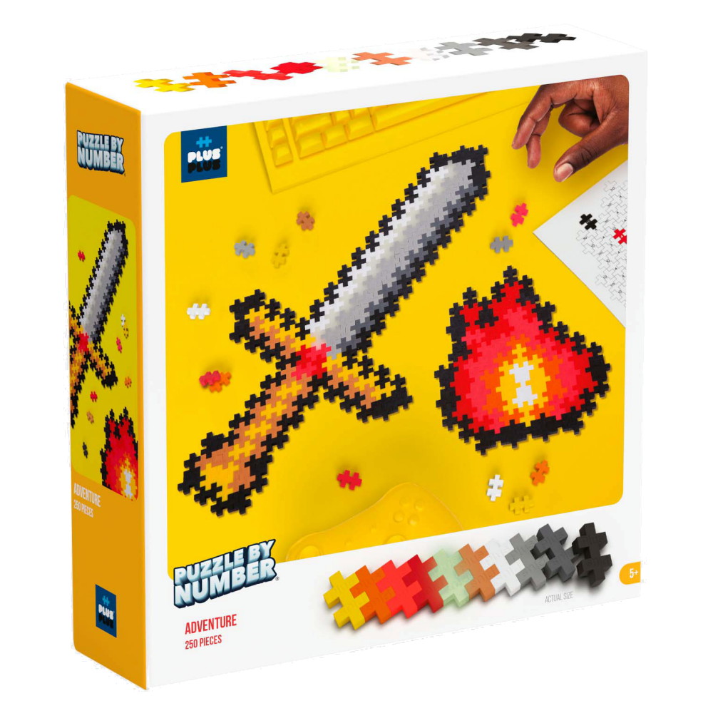 Plus-Plus - Puzzle By Number Adventure