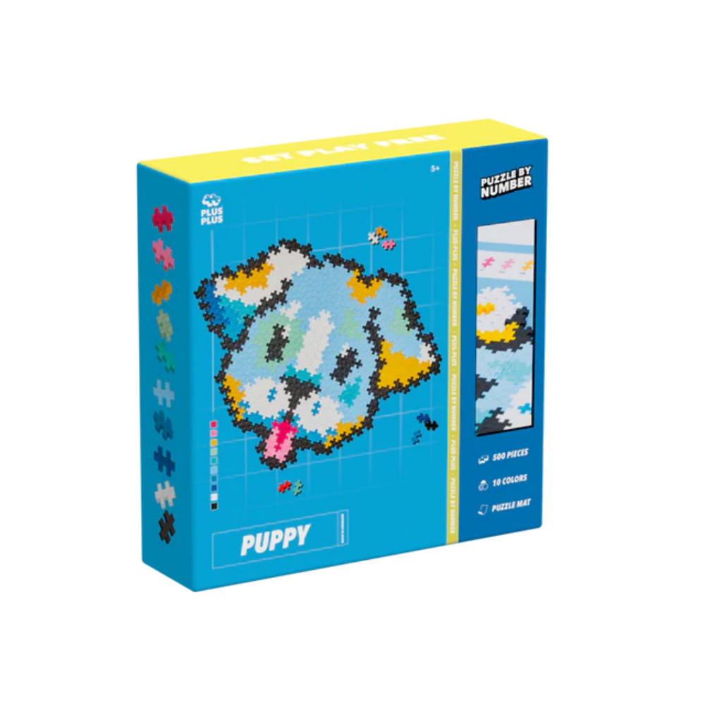 Plus-Plus - Palapeli numeroilla Pentu 500 kpl