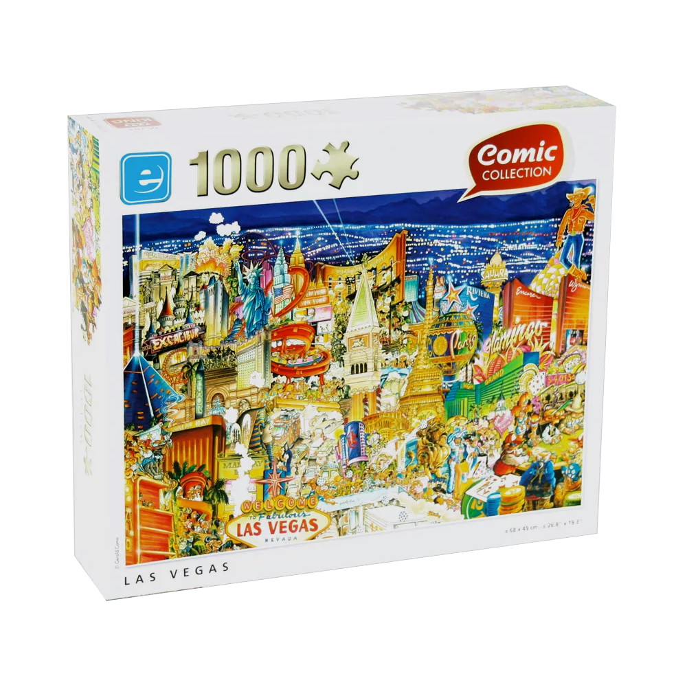 Palapelit: Comic Collection Las Vegas 1000 Palaa