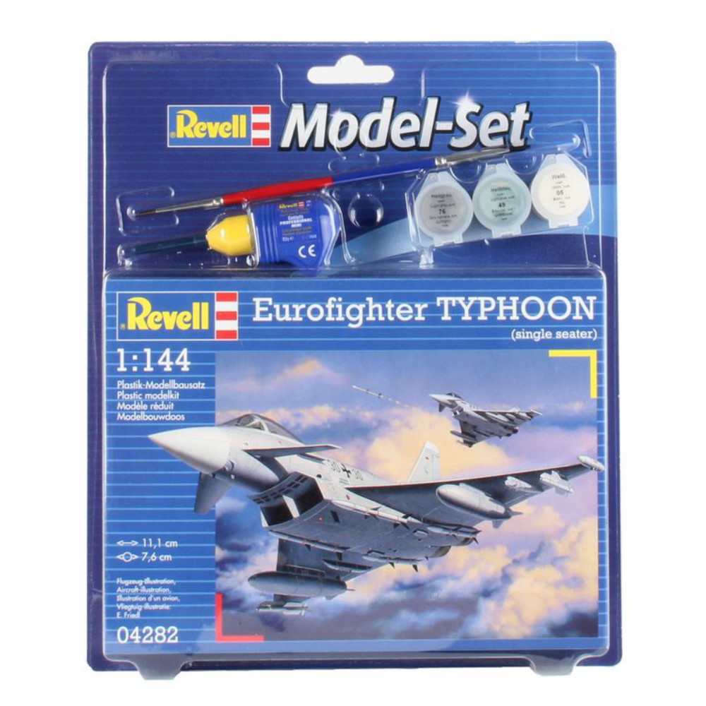 Revell Model Set - Eurofighter Typhoon 1:144 - 63 Pcs