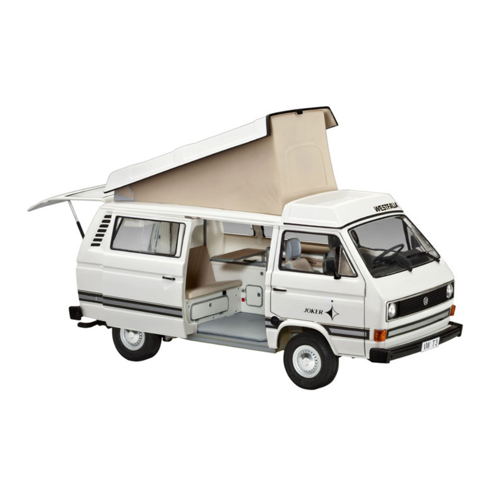 Revell  - Volkswagen T3 Camper 1:25 - 80 Pcs