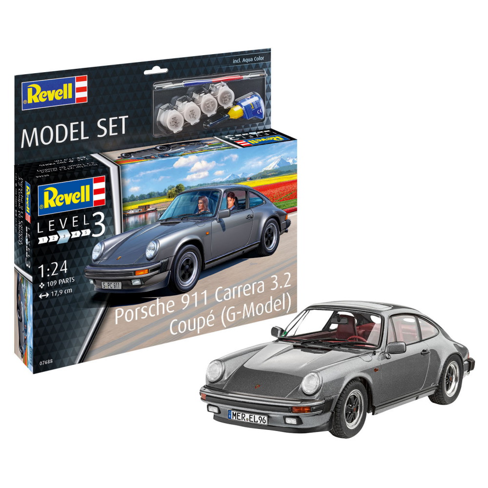 Revell - Model Set Porsche 911 Carrera 3.2 Coupé (G-Model)