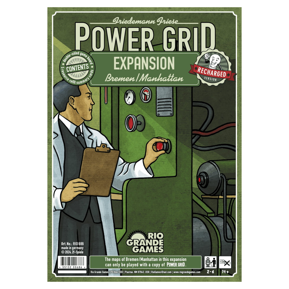 Power Grid Recharged: Bremen / Manhattan (Exp.)