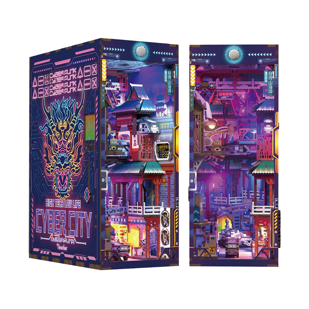Tonecheer Book Nook - Cyber City